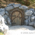 The Lions Narnia Braille Trail - Mr. Tumnus' Cave