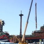 The Dawn Treader - All Together - Mast & Prow Attached The Dawn Treader - All Together - Mast & Prow Attached