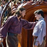Ben Barnes as King Caspian and Skandar Keynes as Edmund Pevensie